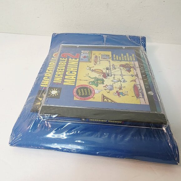 The Incredible Machine 2 PC Game Sierra 1994 CD-ROM Puzzle Game Manual - Picture 4 of 6